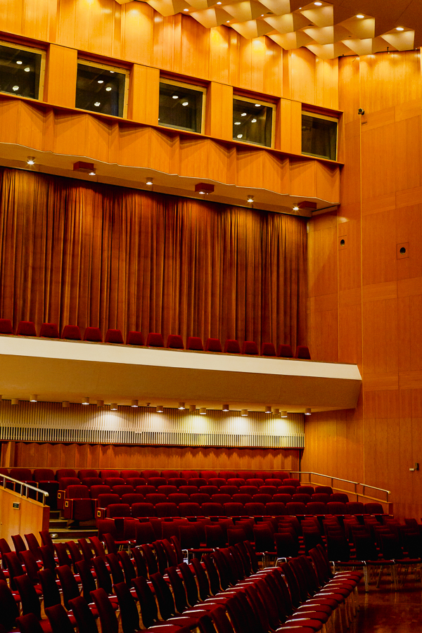 Inneneinrichtung des Kultur- und Kongresszentrums Gera