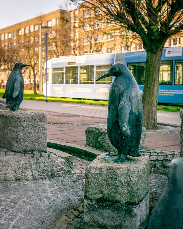 Detailansicht des Brunnens