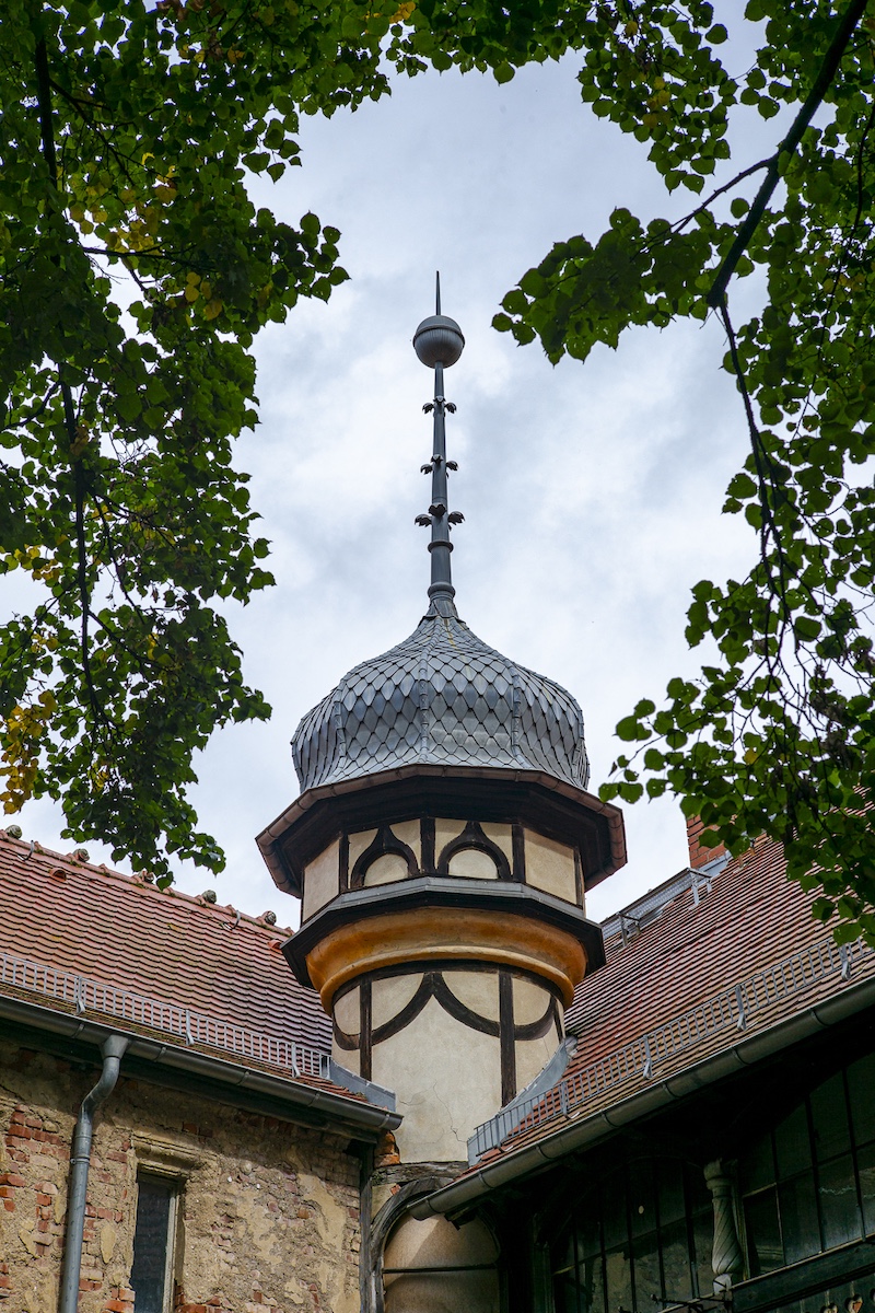 Außenansicht der Villa Hirsch