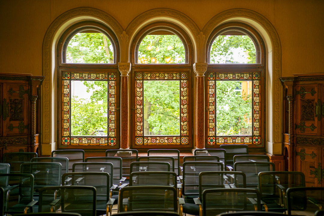 Innenansicht der Villa Hirsch