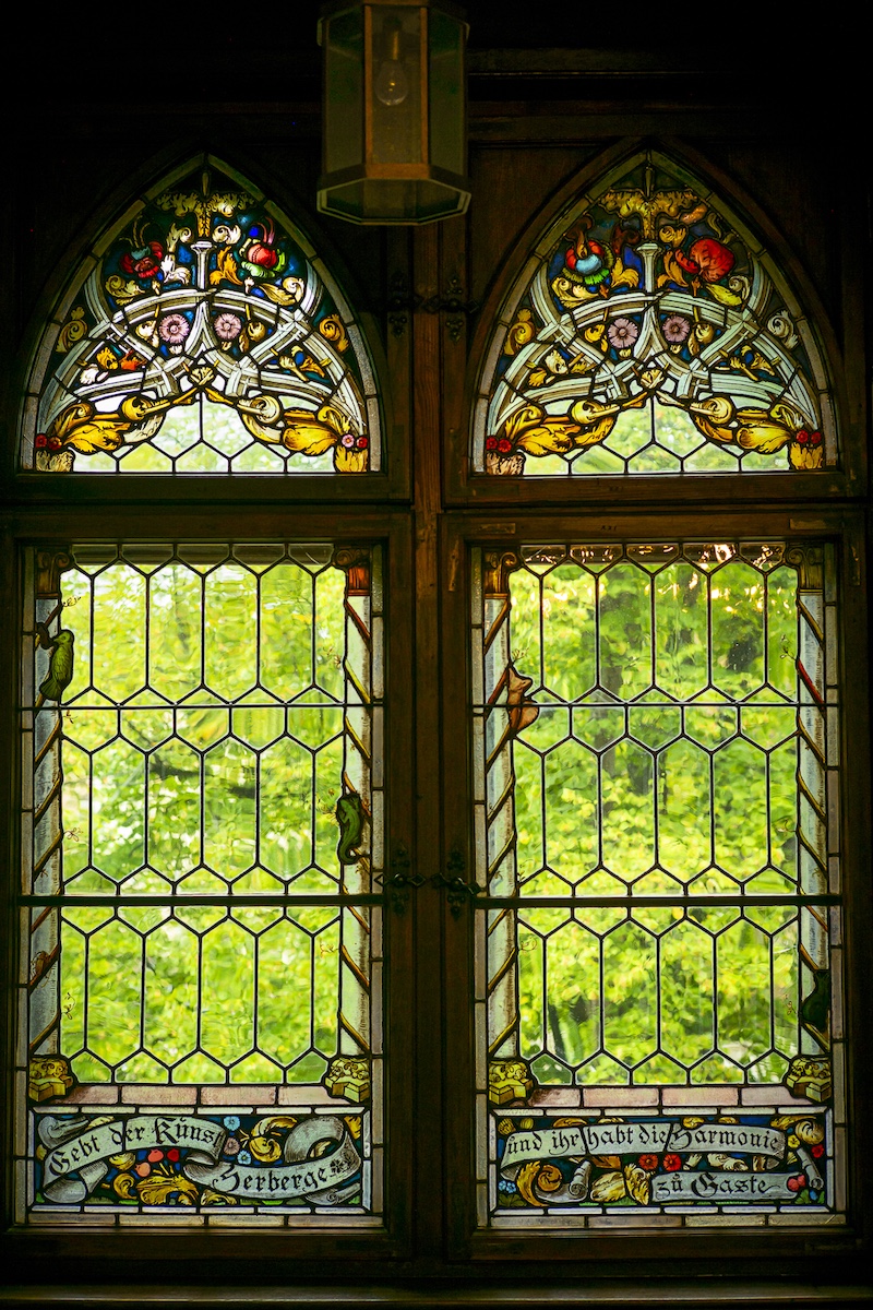Innenansicht der Villa Hirsch